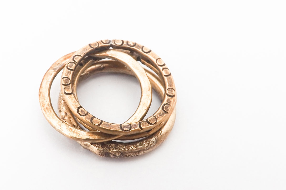 BRASS STACKER RING2