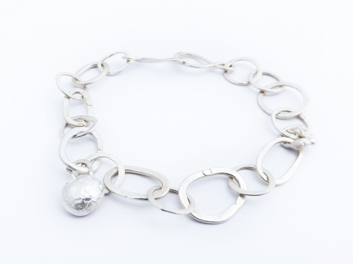 HANDMADE SILVER CHAIN BRACELET1
