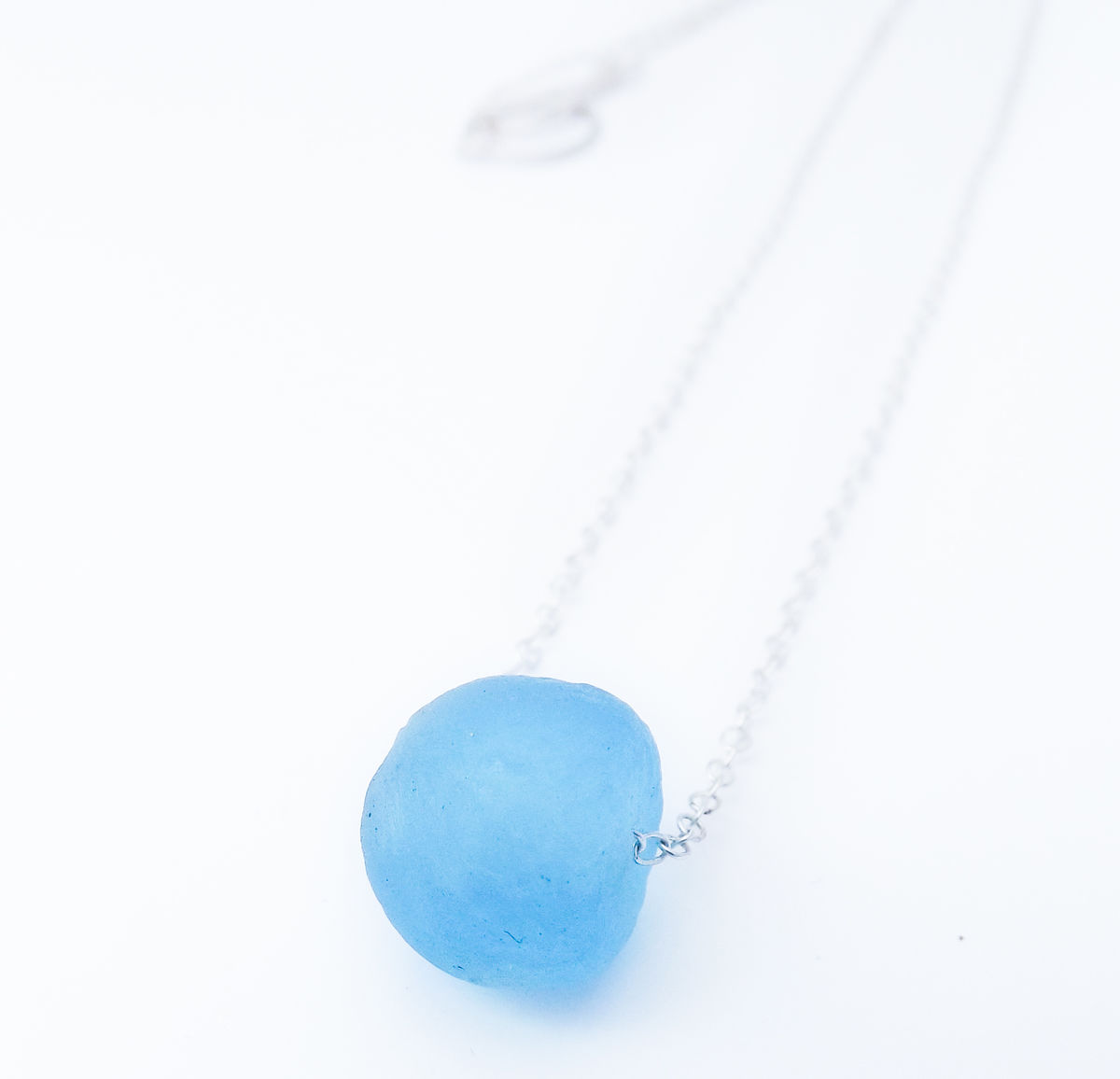 RECYCLED BOTTLE BEAD NECKLACE1