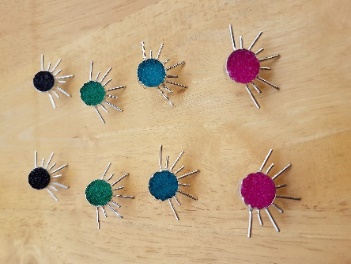 Spike earrings – Druzy Stone, Silver, brass metal1