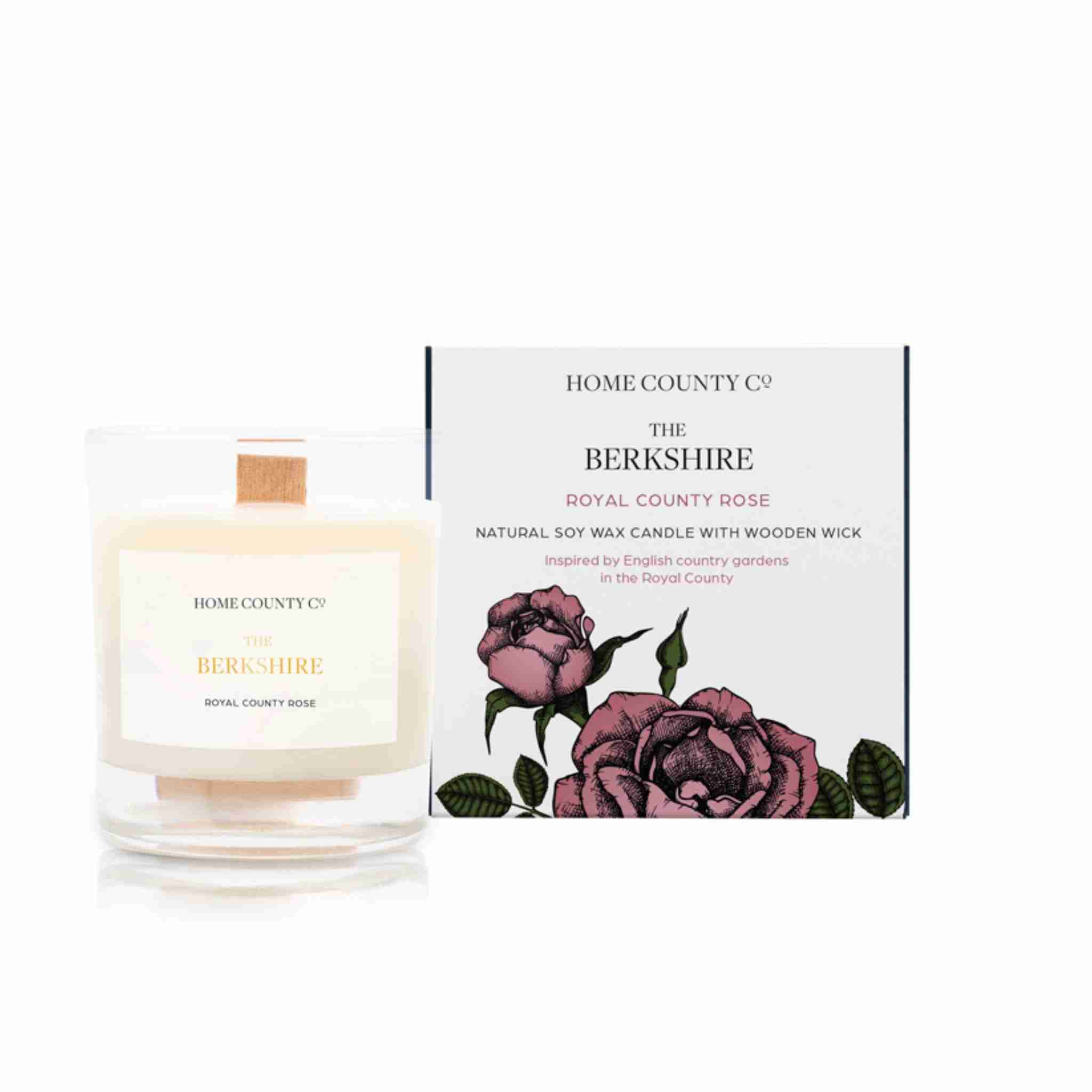 Home County Co._The Berkshire_Royal County Rose Soy Candle