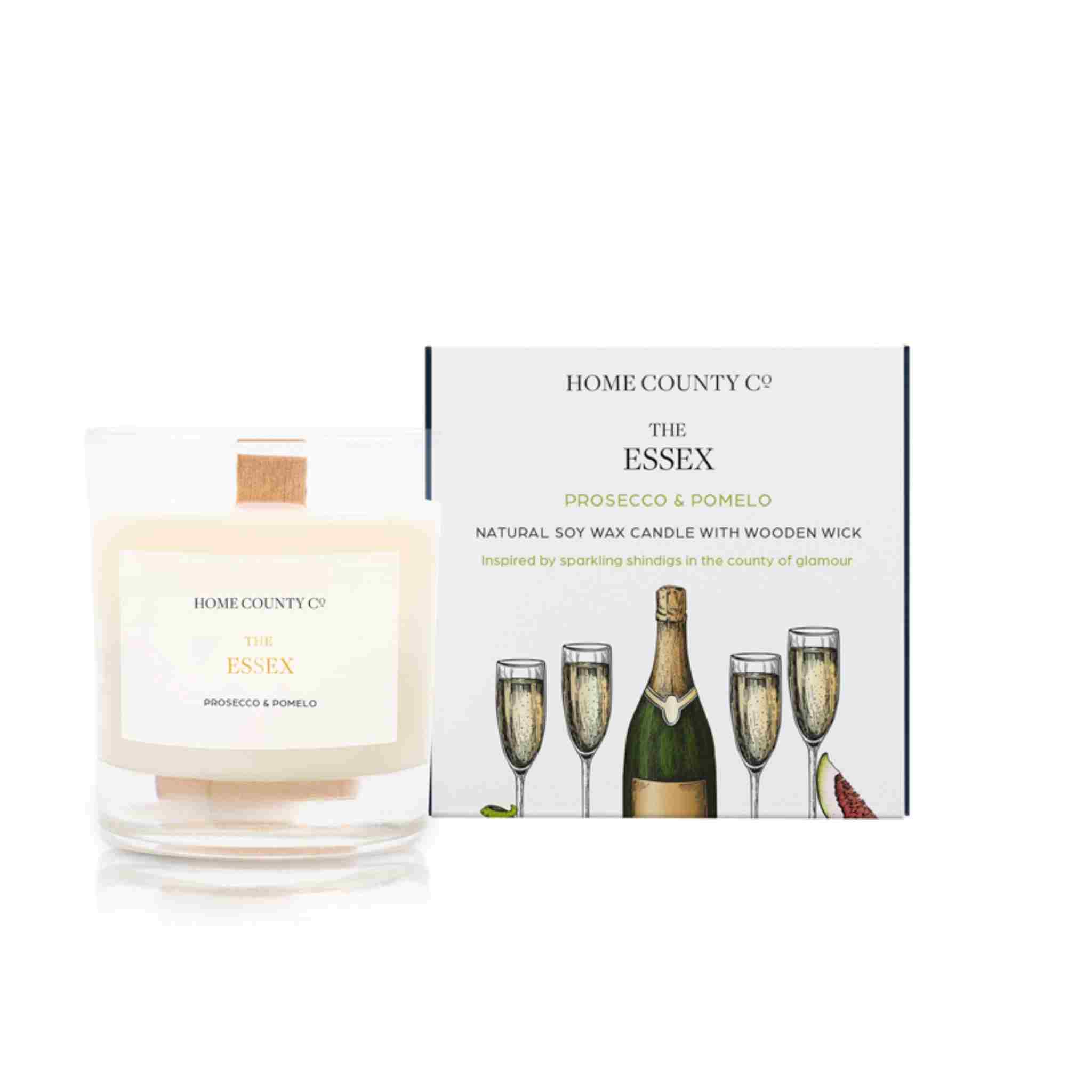 Home County Co._The Essex_Prosecco and Pomelo Soy Candle