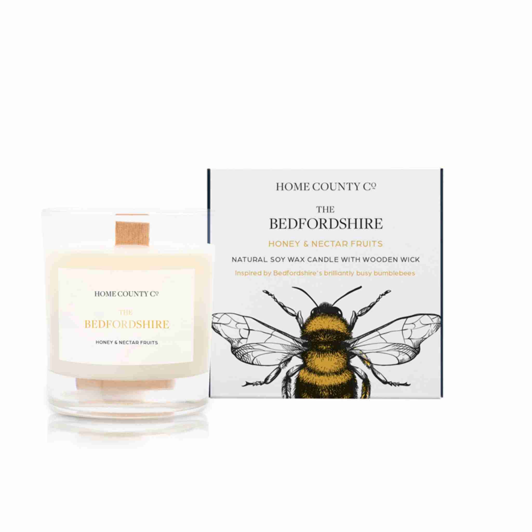 Home County Co._The Bedfordshire_Honey and Nectar Fruits Soy Candle