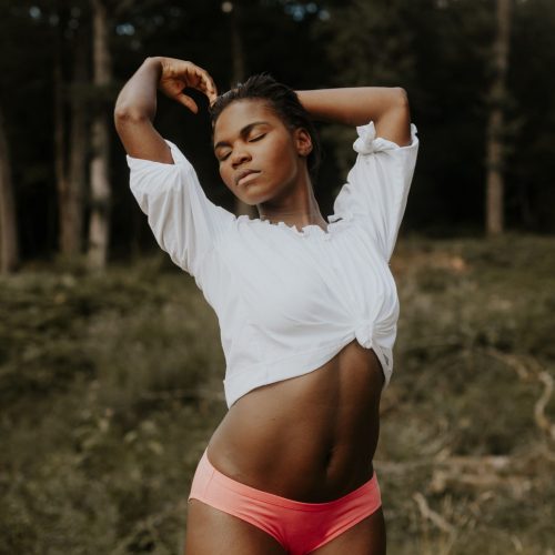 Panties Madame porte la culotte Rouge Corail Red Coral