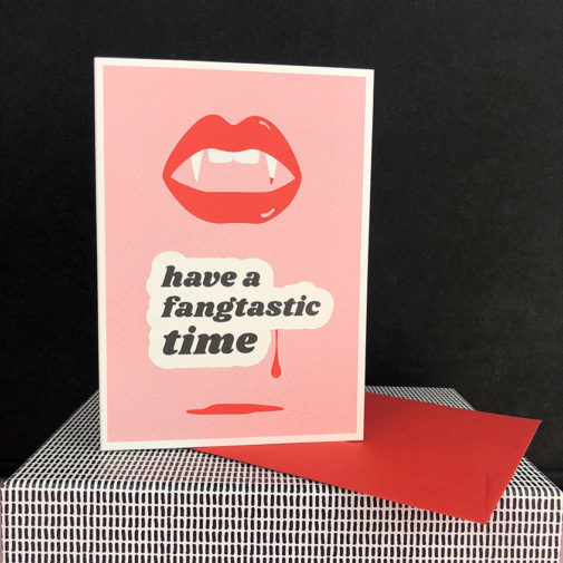 Greeting Cards - Fangtastic Halloween Card2