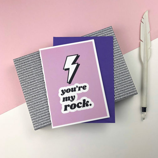 Greeting Cards - You're My Rock2