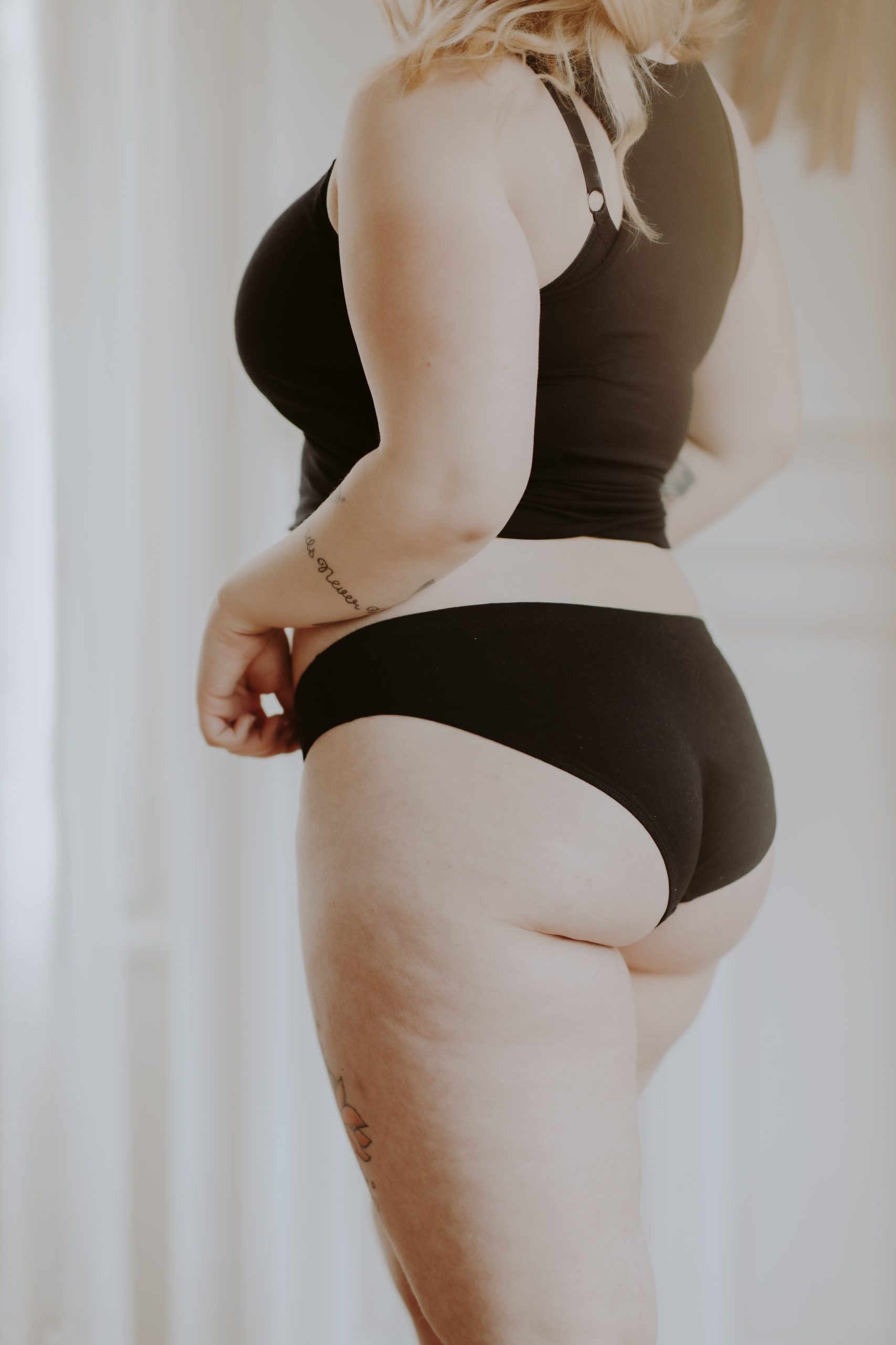 Panties organic cotton - Noire