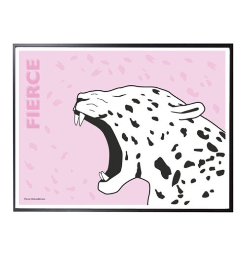 Prints - Fierce Jaguar Print