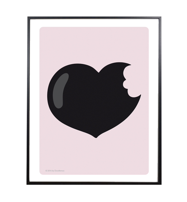 Prints - Love Bites Pink