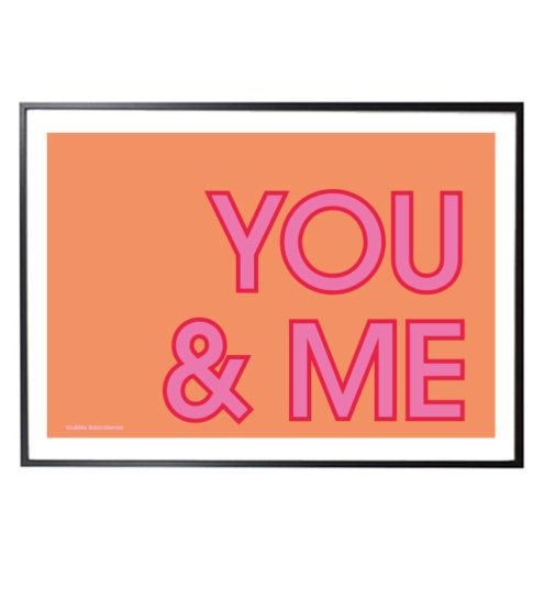 Prints - You & Me Orange