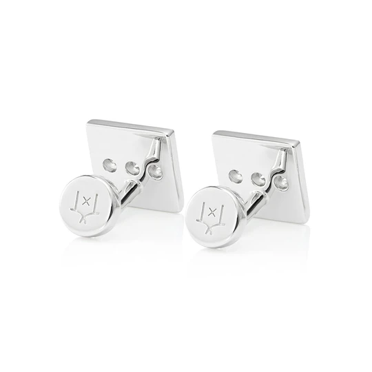 San Shi Cufflinks, Sterling Silver1