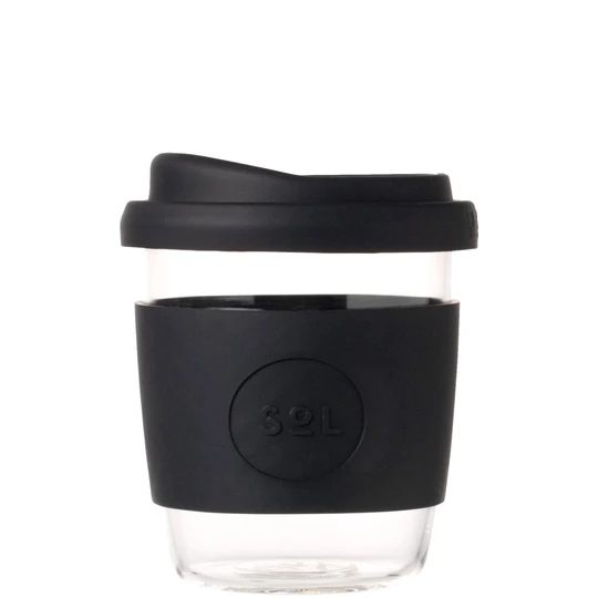 Sol cup 80z Bassalt Black