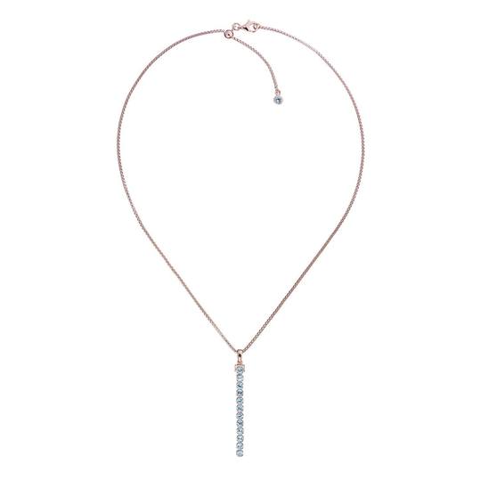 Tamsui Blue Topaz Necklace, Rose Gold Vermeil1