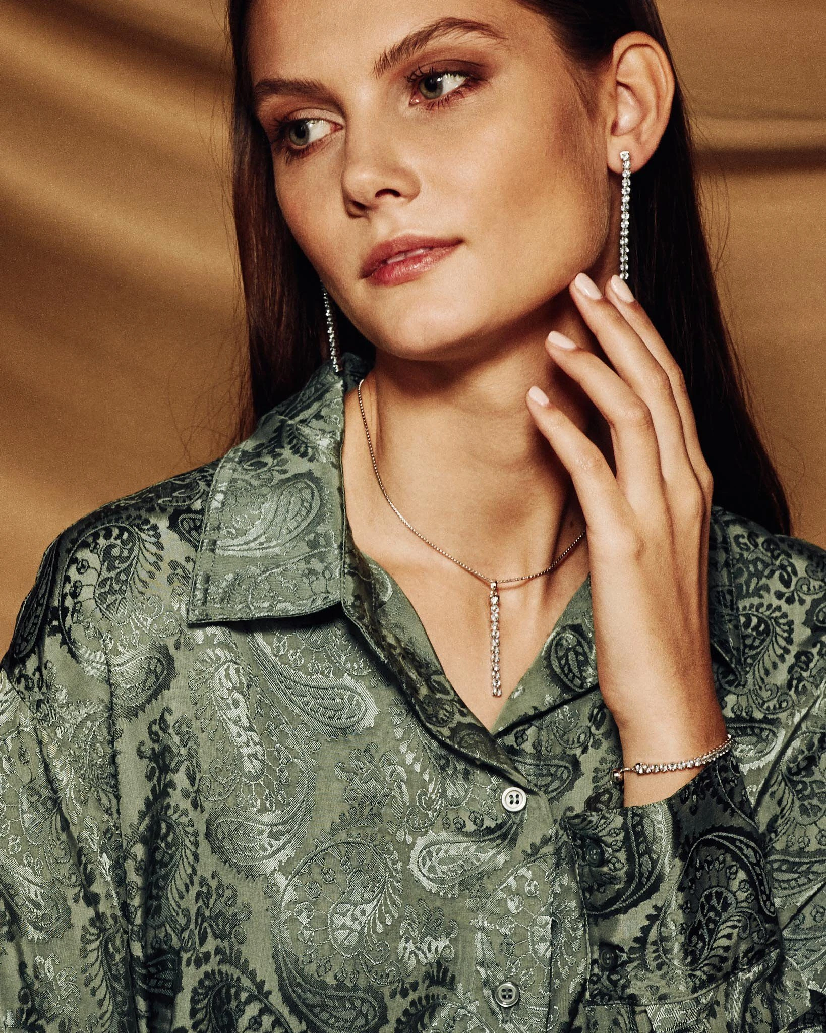 Tamsui Blue Topaz Necklace, Sterling Silver2