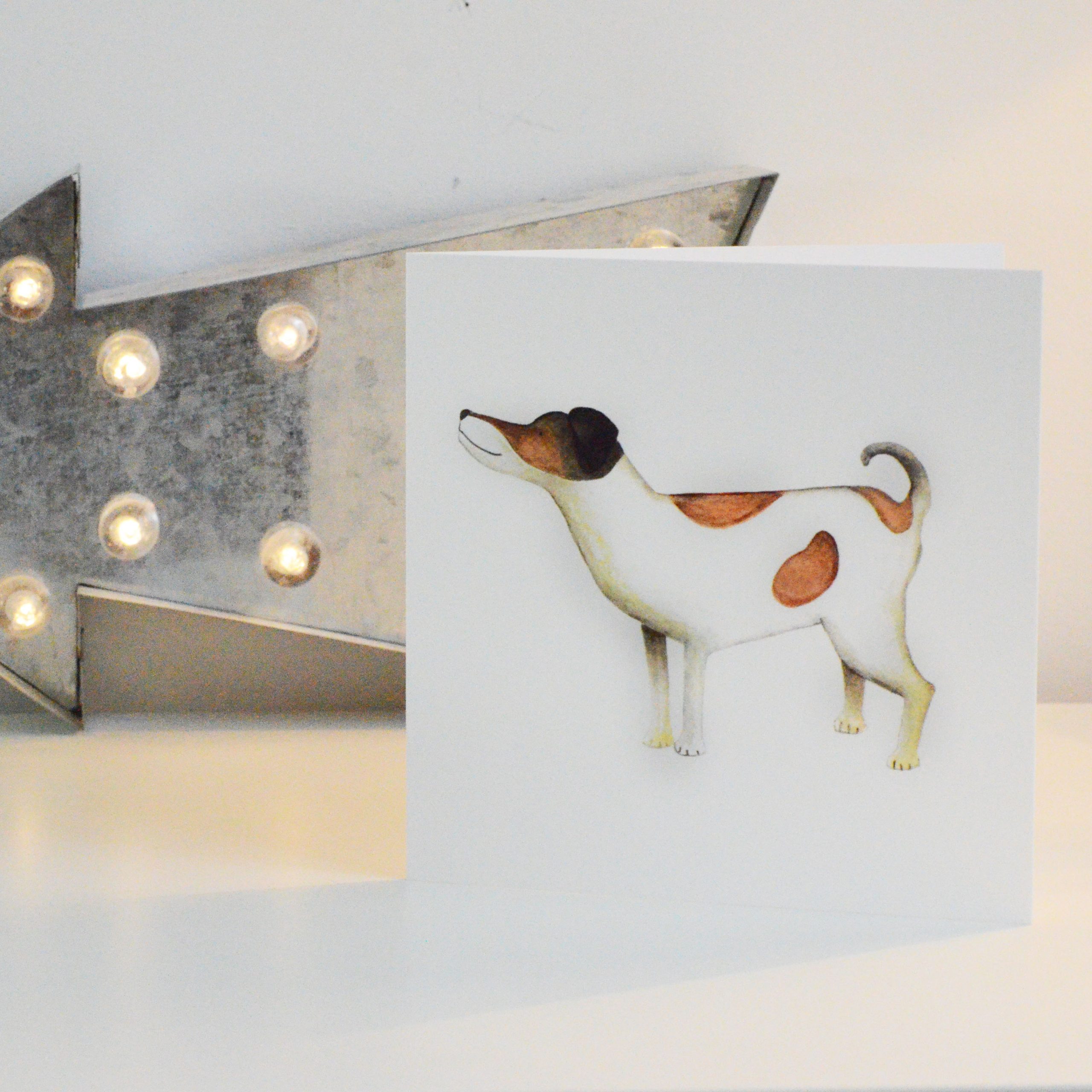 Jack Russell Greetings Card