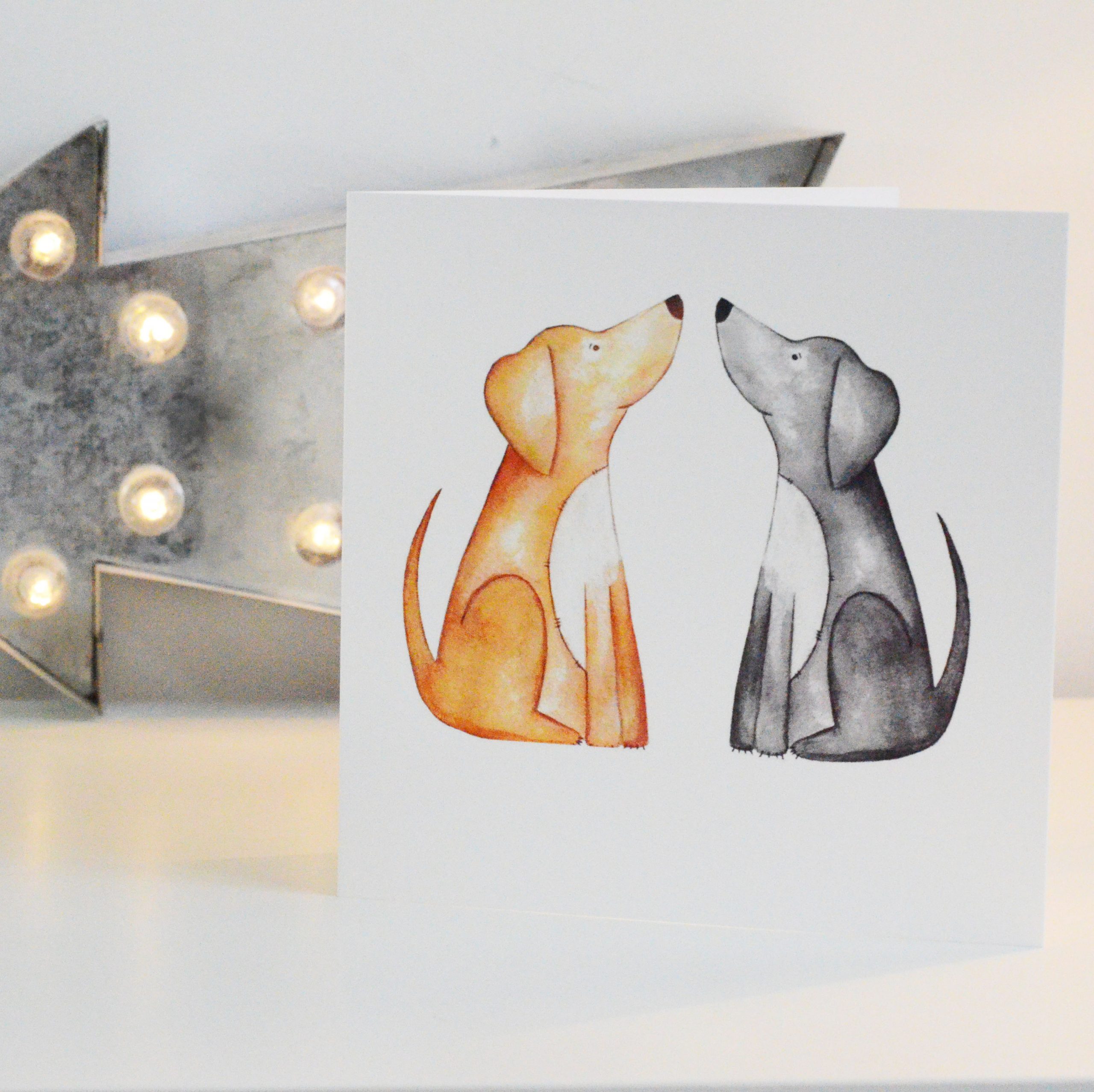 Labrador Greetings Card