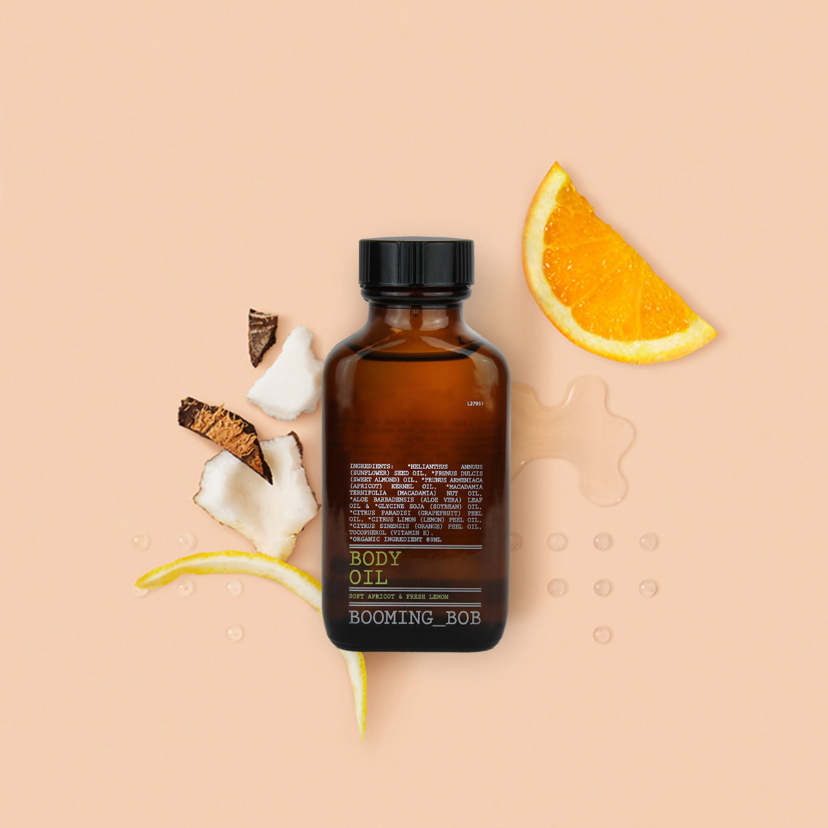 (6) Body Oil Apricot