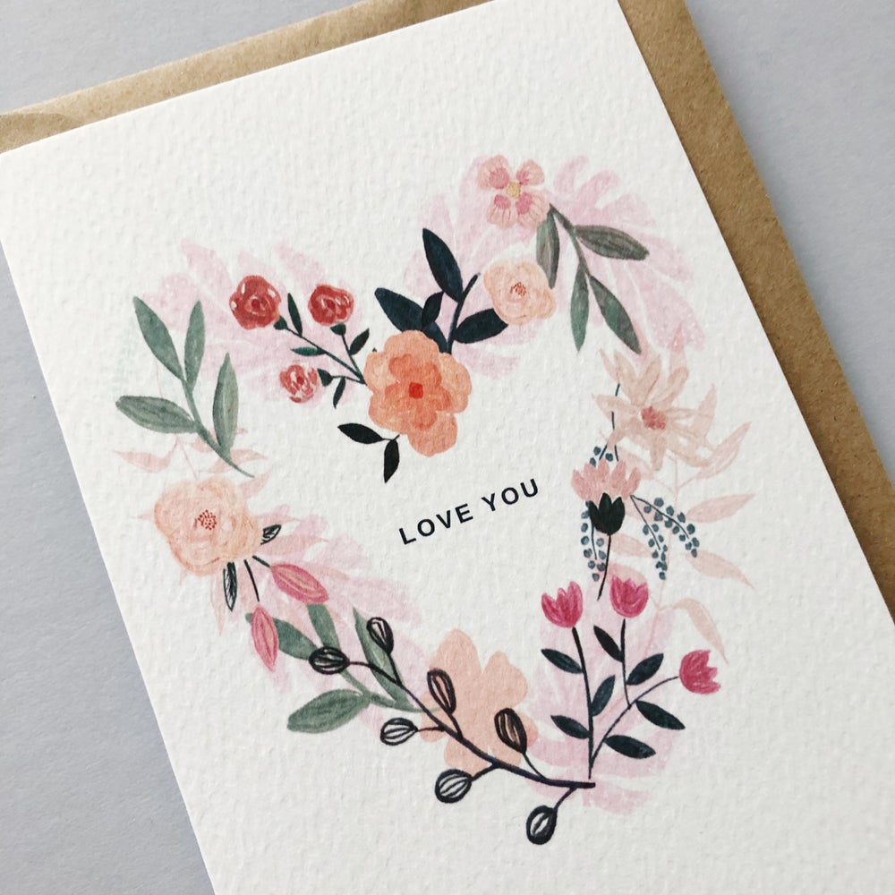 CHVW001 Love You Wreath