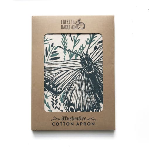 Thistles and Butterfly Apron3