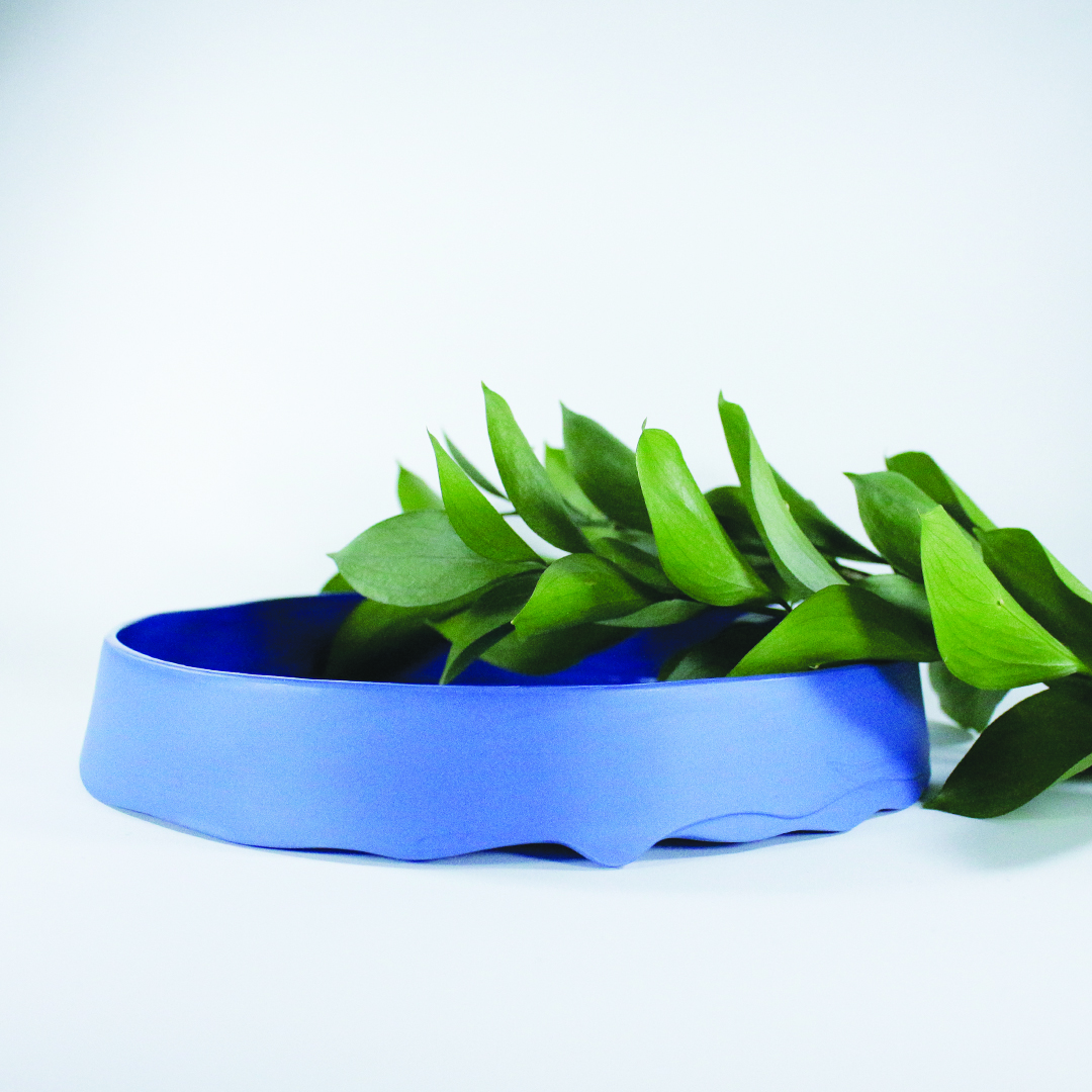 Blue Bowl Home Decor Urban Simplicity ERADU Ceramics Front