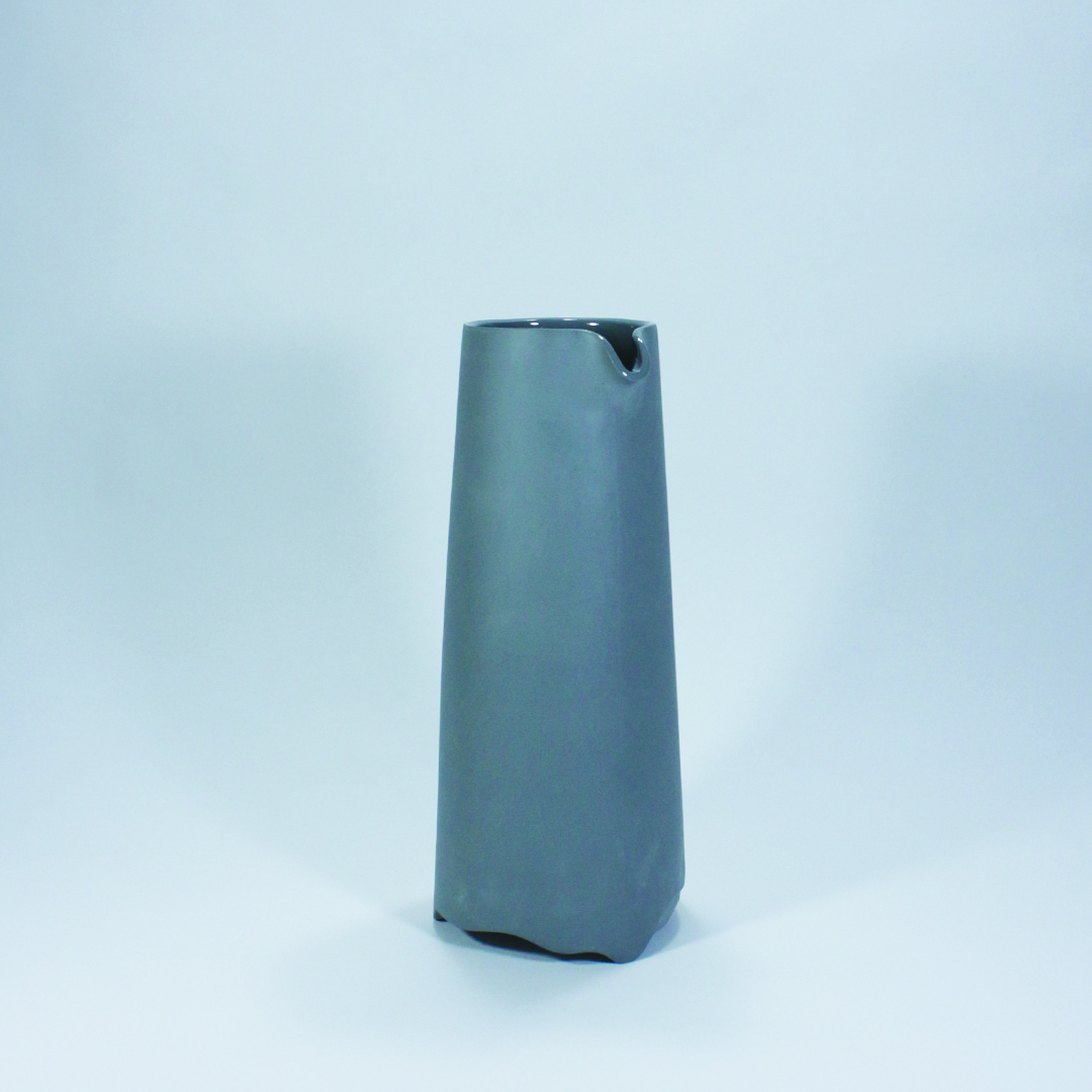 Dim Grey Jug Decanter Tableware ERADU Ceramics Left