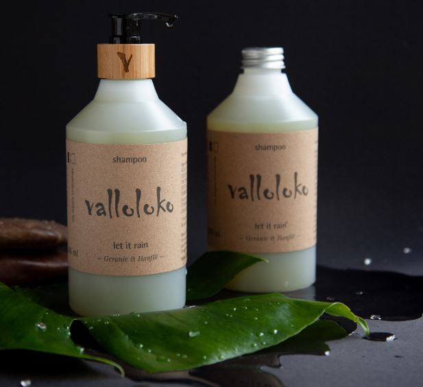 Let It Rain Shampoo - Geranium & Hempseed Oil2