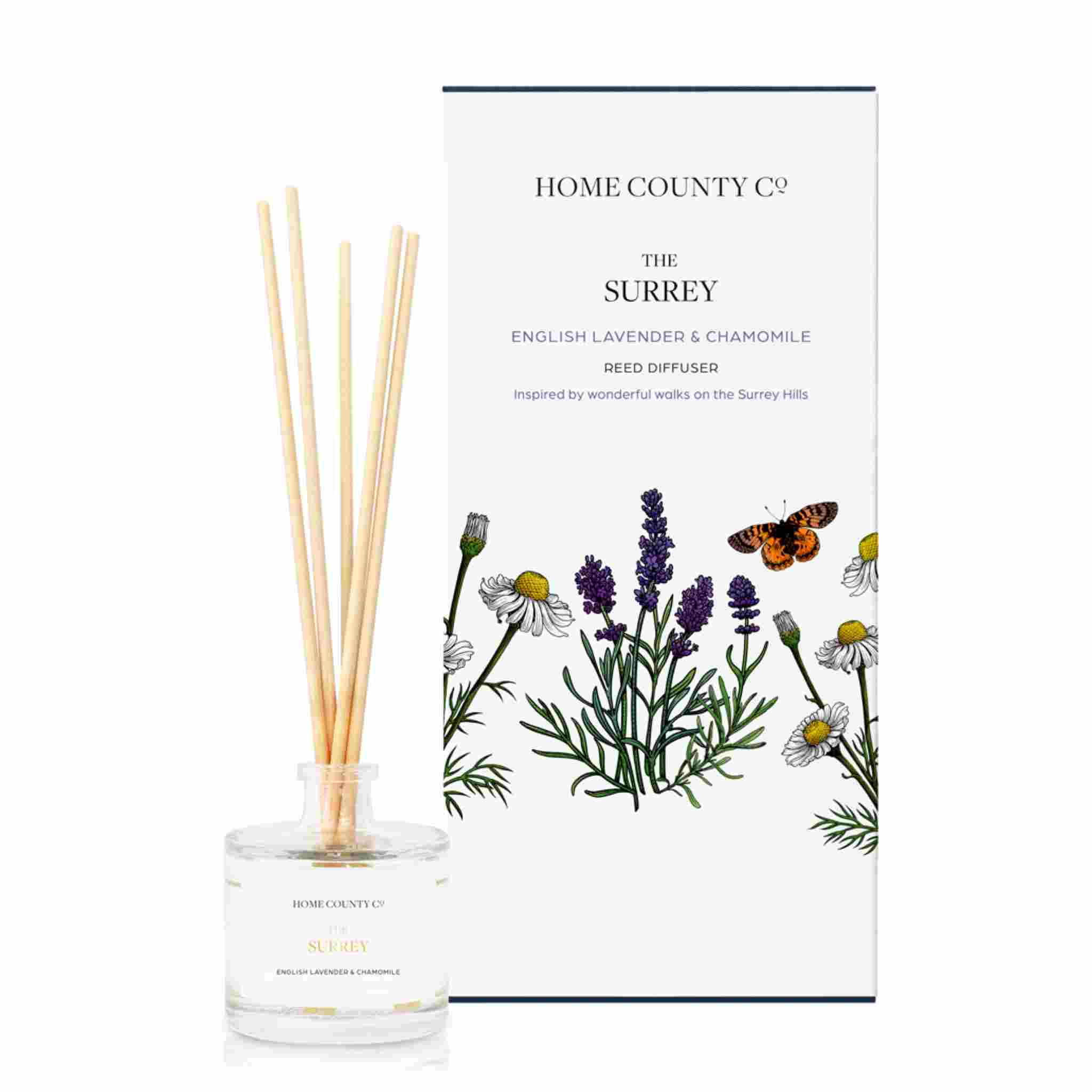 Home County Co._The Surrey_English Lavender and Chamomile Reed Diffuser