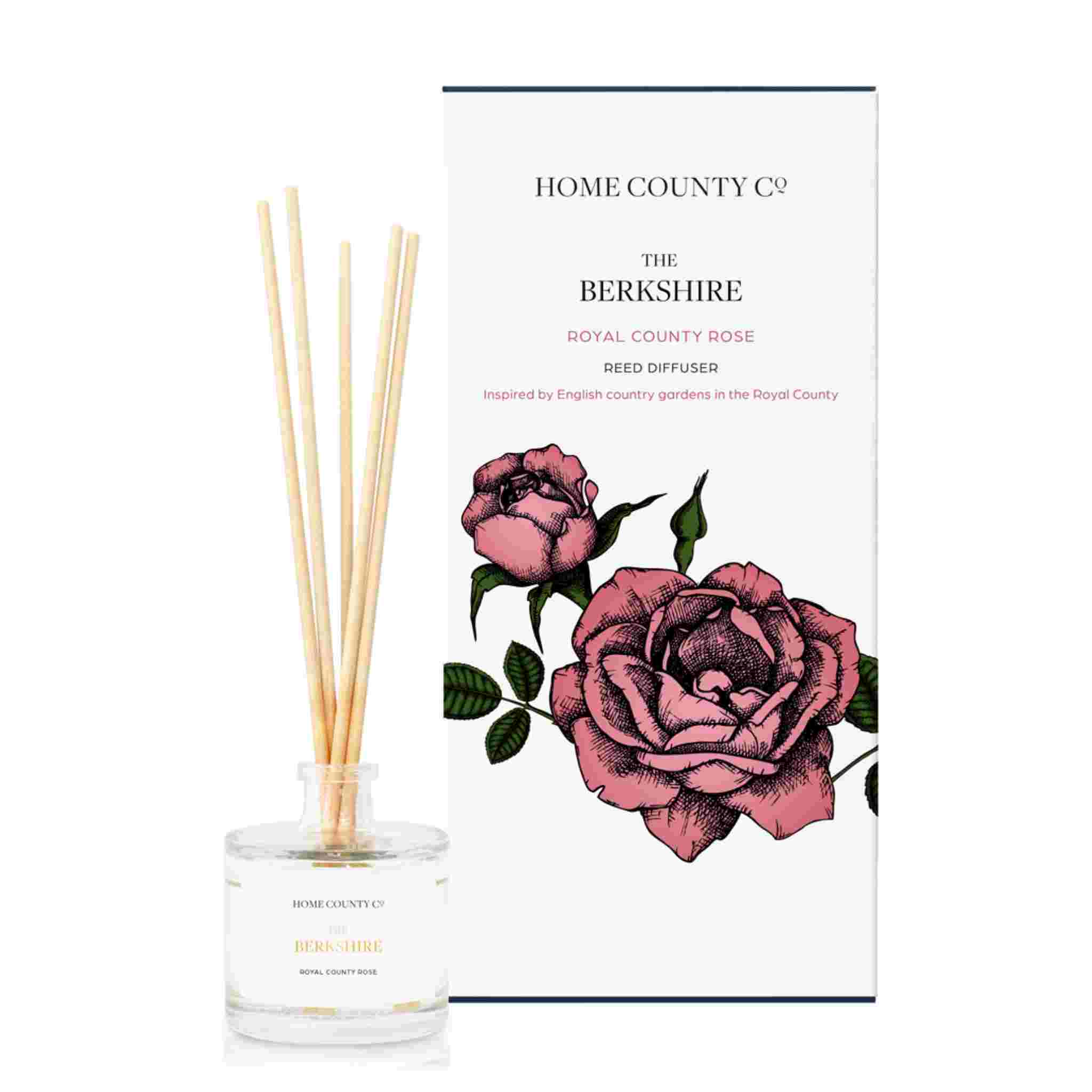 Home County Co._The Berkshire_Royal County Rose Reed Diffuser