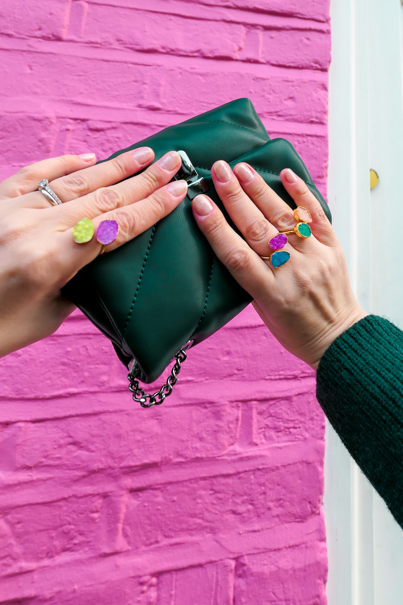 yaa yaa london gemstone jewellery adustable rings - Copy