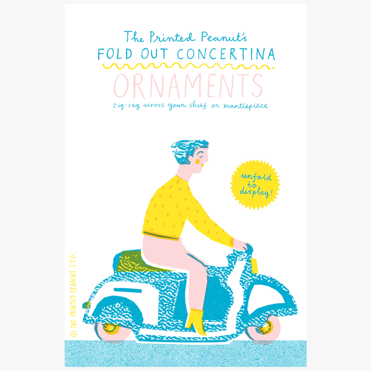 ornaments concertina book