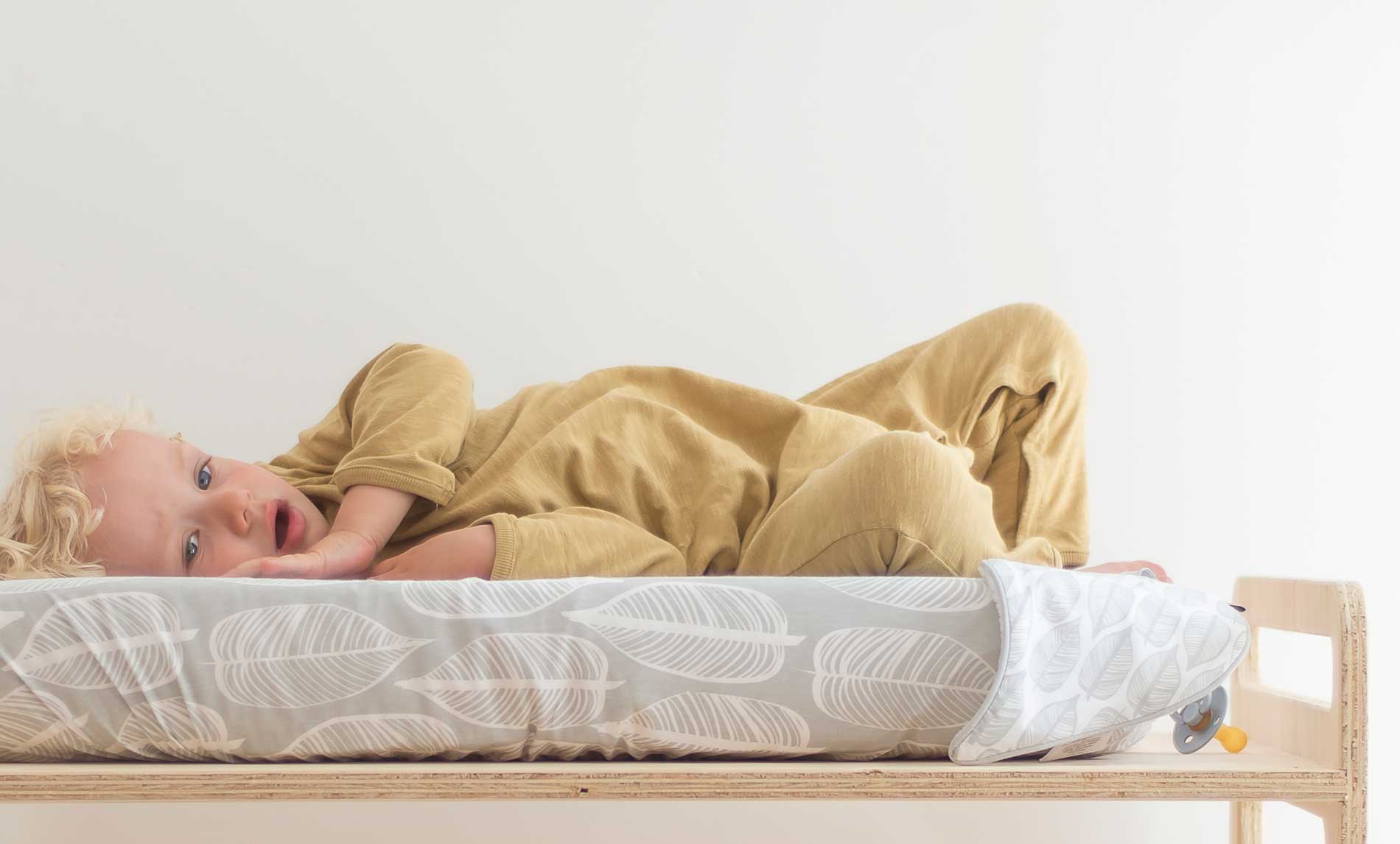 Aankleedkussenhoes Beleaf Warm grey 4