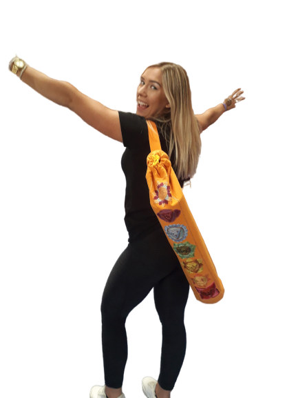 Chakra Design Yoga Mat Bag Orange Product Code 026 YMBSO Image 2