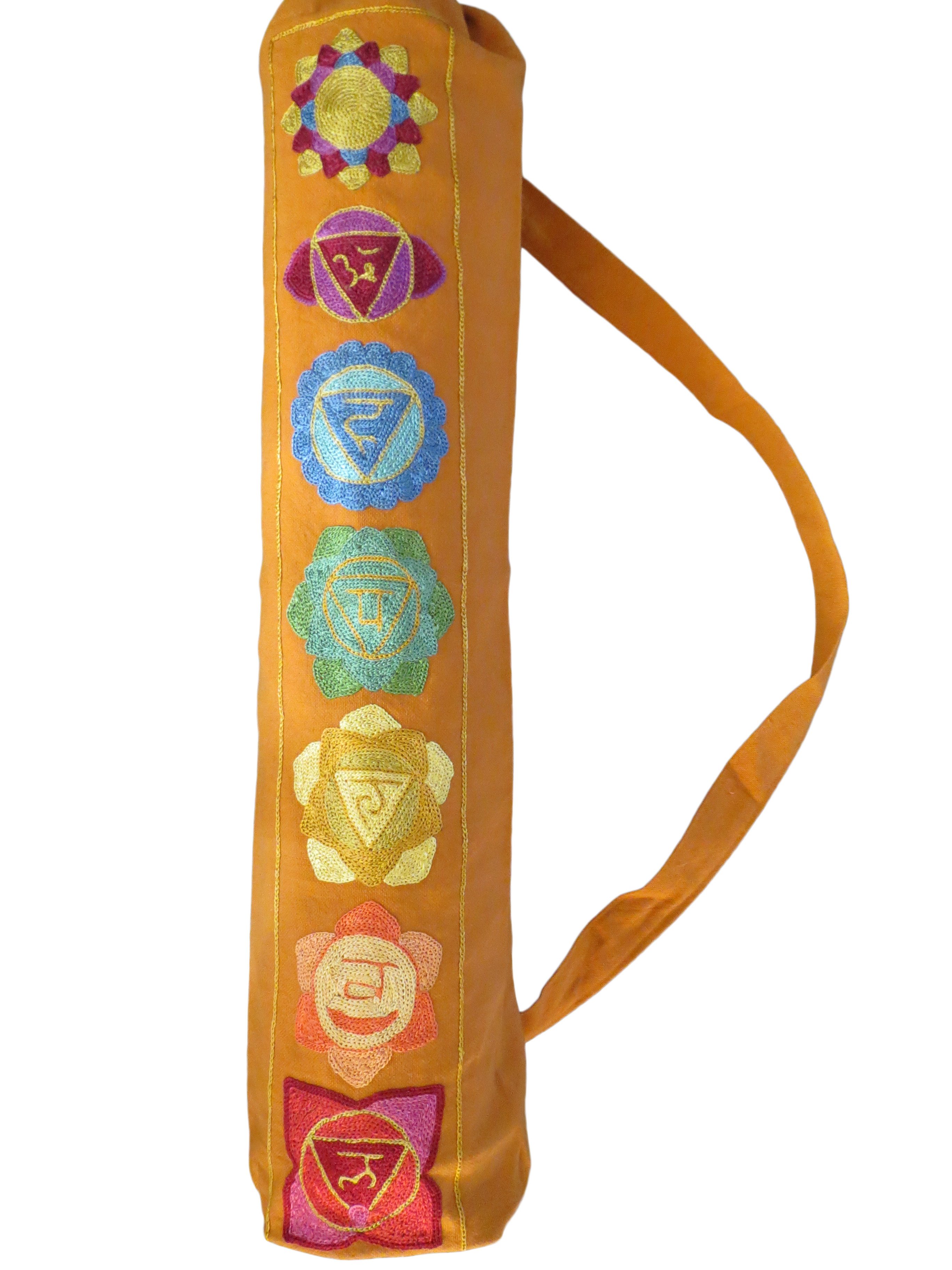 Chakra Design Yoga Mat Bag Orange Product Code 026 YMBSO