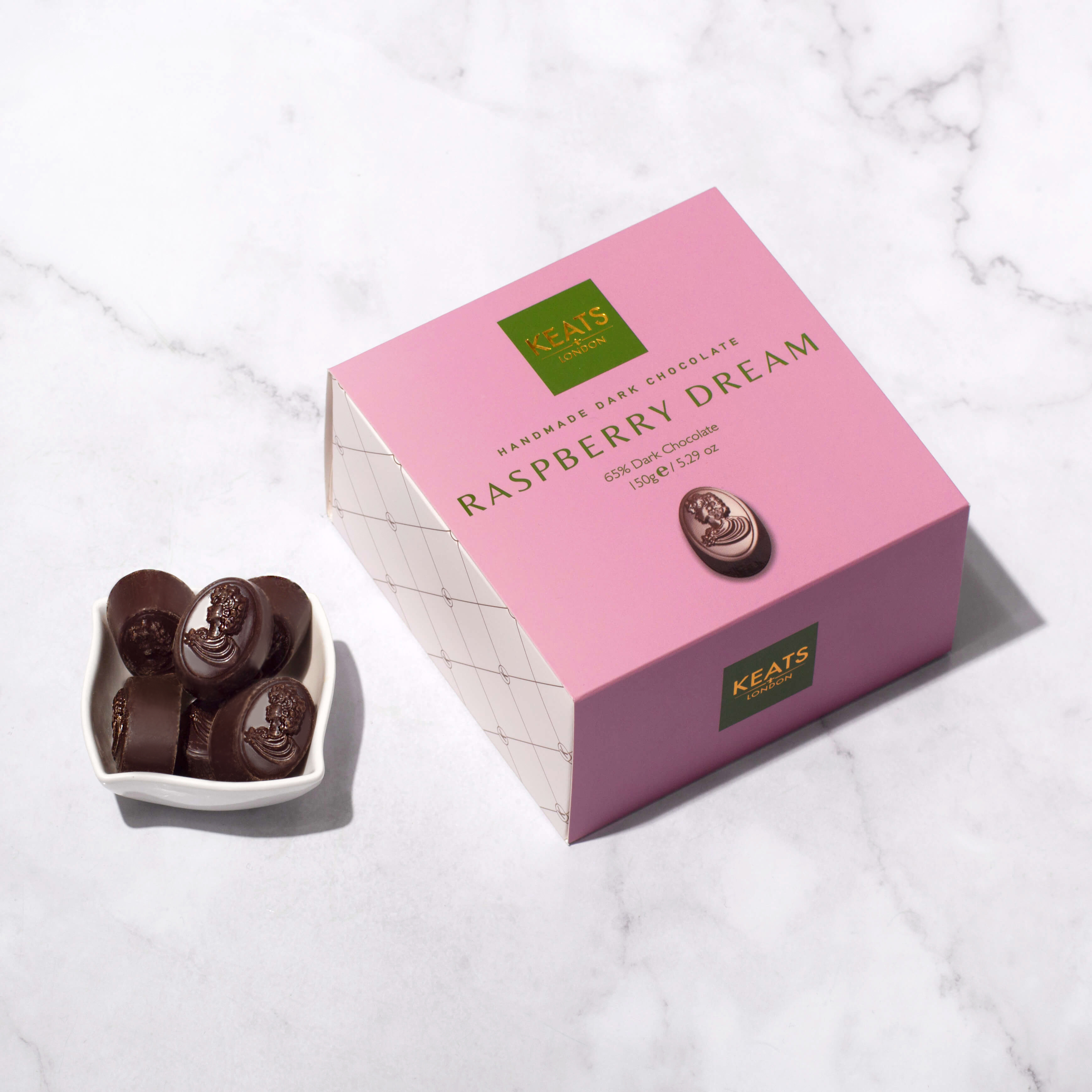 Keats Dark Chocolate Raspberry Dream 150g