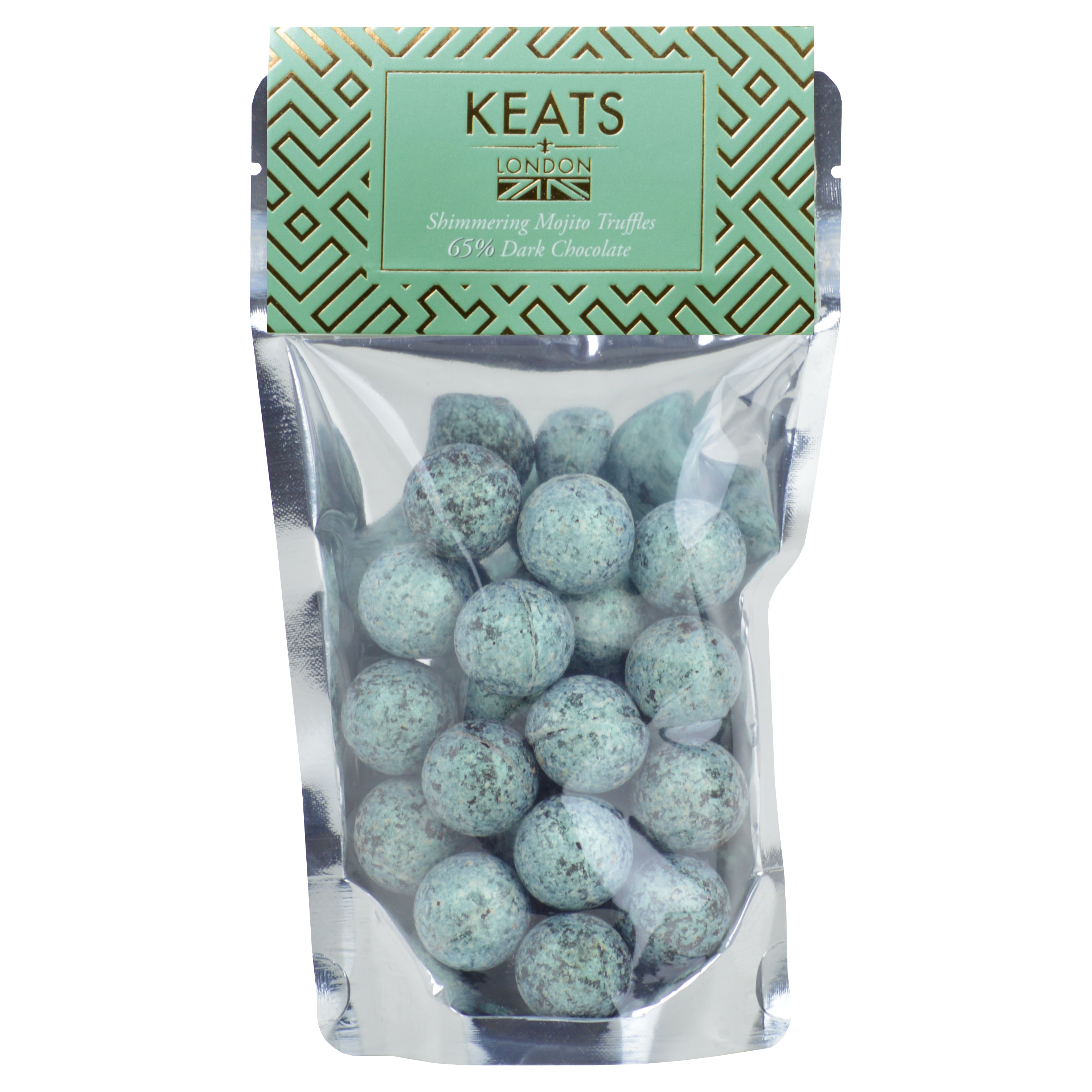 Keats Dark Chocolate Shimmering Mojito Truffles 140g