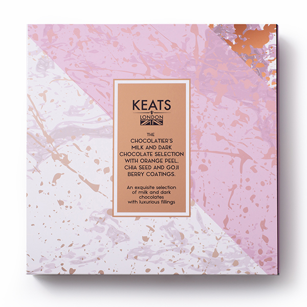 Keats Luxury Chia seed and Fruit Chocolate 16pcs 3