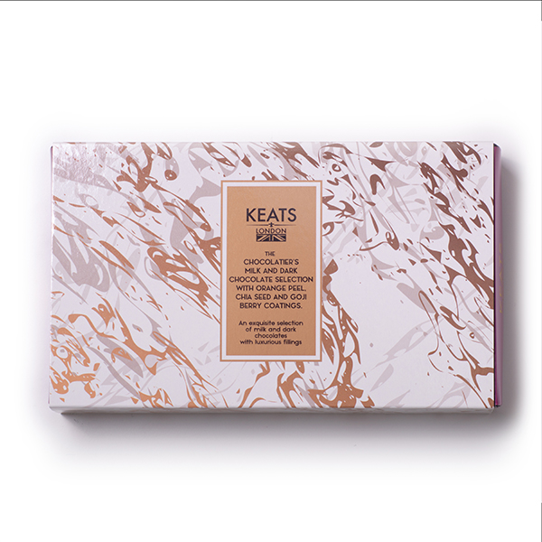 Keats Luxury Chia seed and Fruit Chocolate 8pcs 2