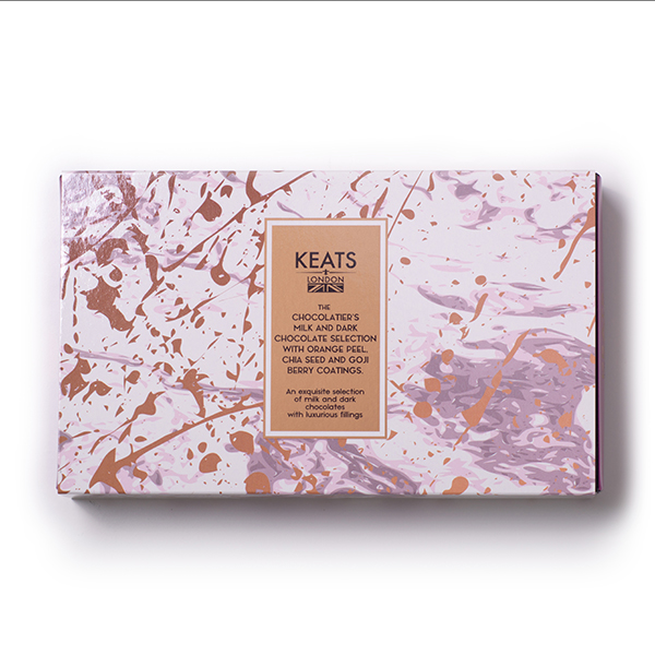 Keats Luxury Chia seed and Fruit Chocolate 8pcs 3