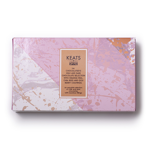 Keats Luxury Chia seed and Fruit Chocolate 8pcs