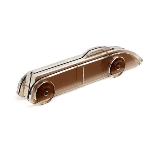 lucite toy car transparent art deco