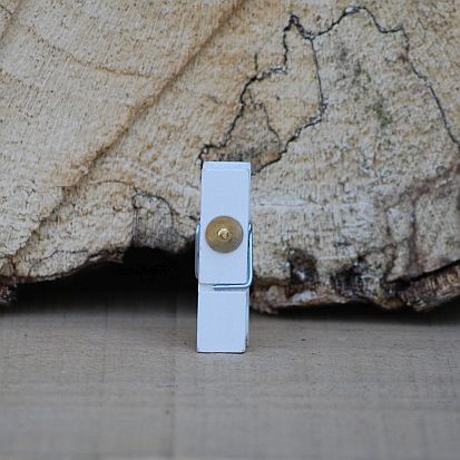 Punaise knijper wit voor