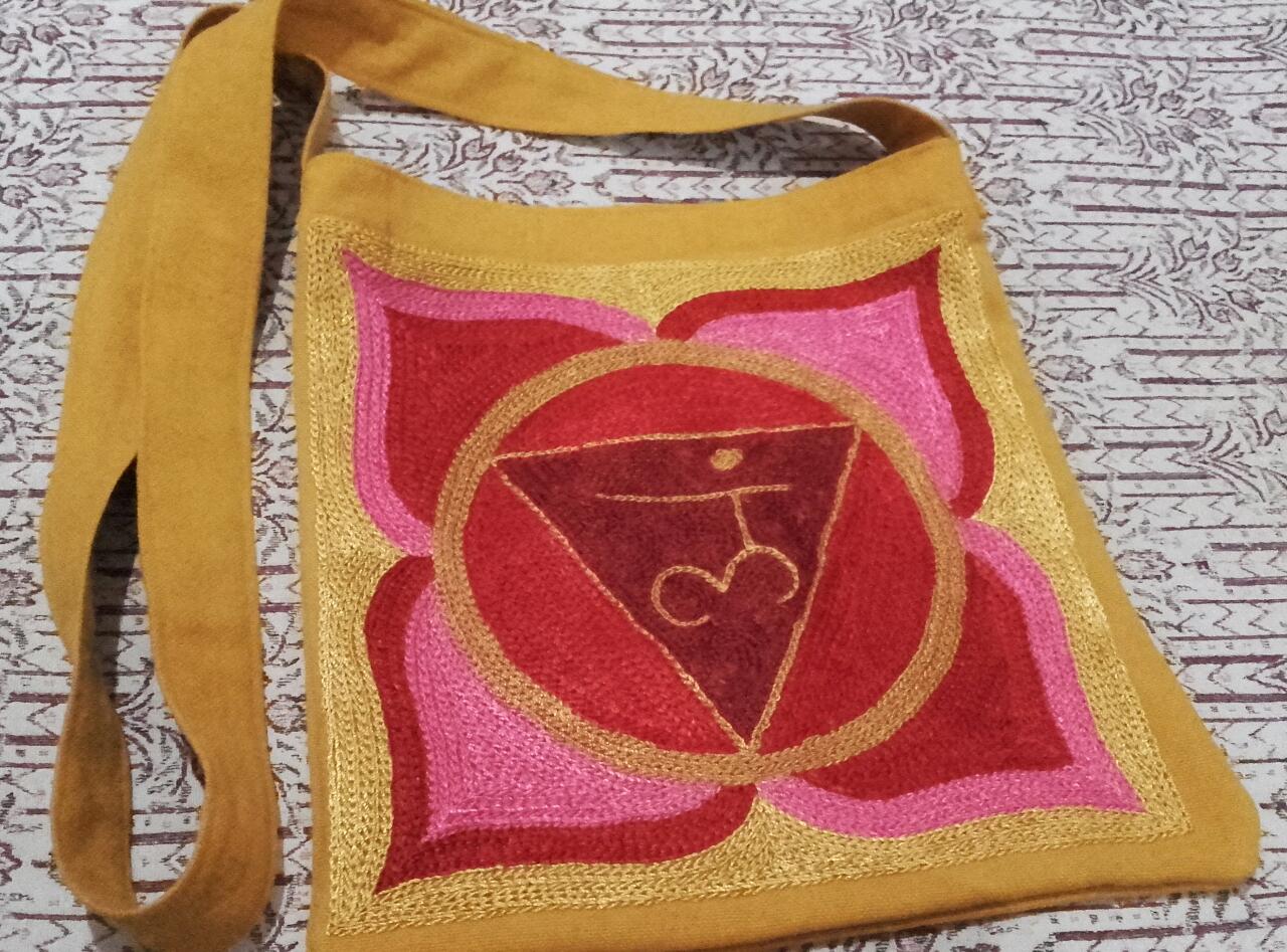 Rainbow Magic Root Chakra Design Ladies Shoulder Bag