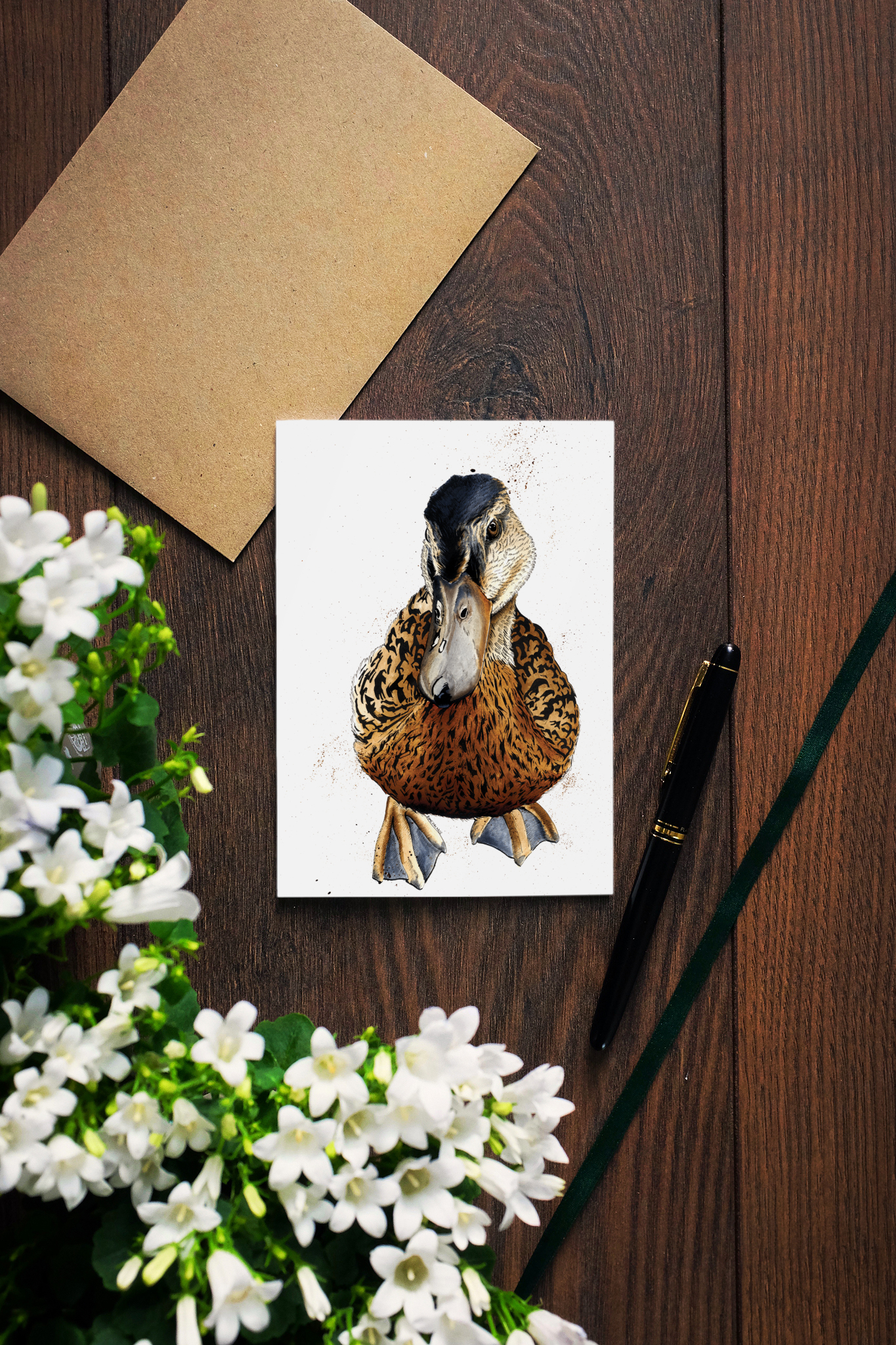 The Duck Art Card