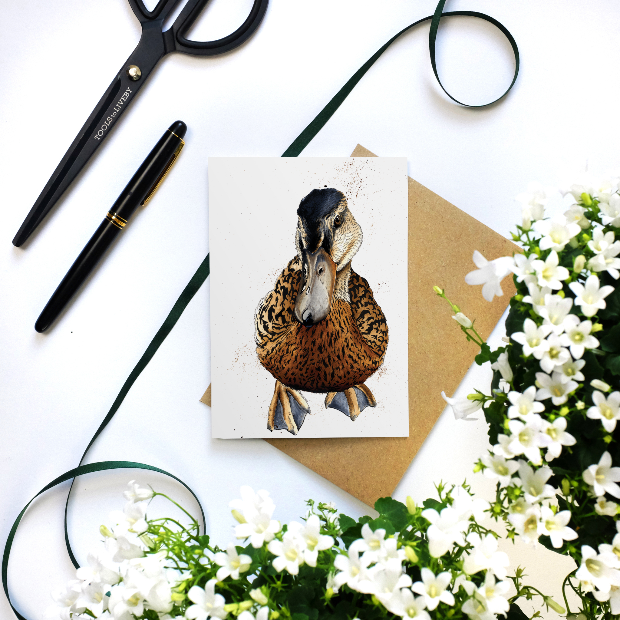 The Duck Art Card