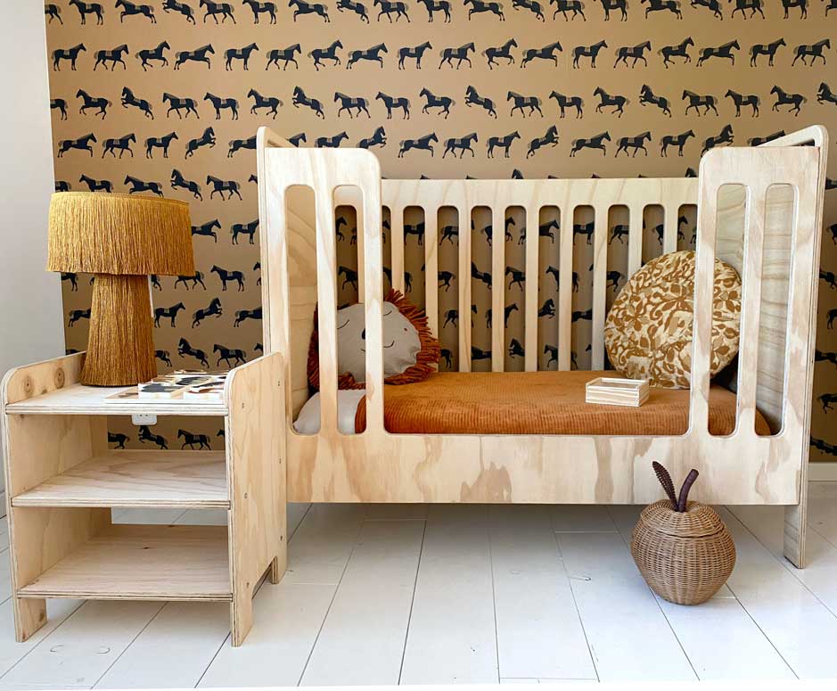 Tuck-Inn deken 60x120 Corduroy Hazel brown 3