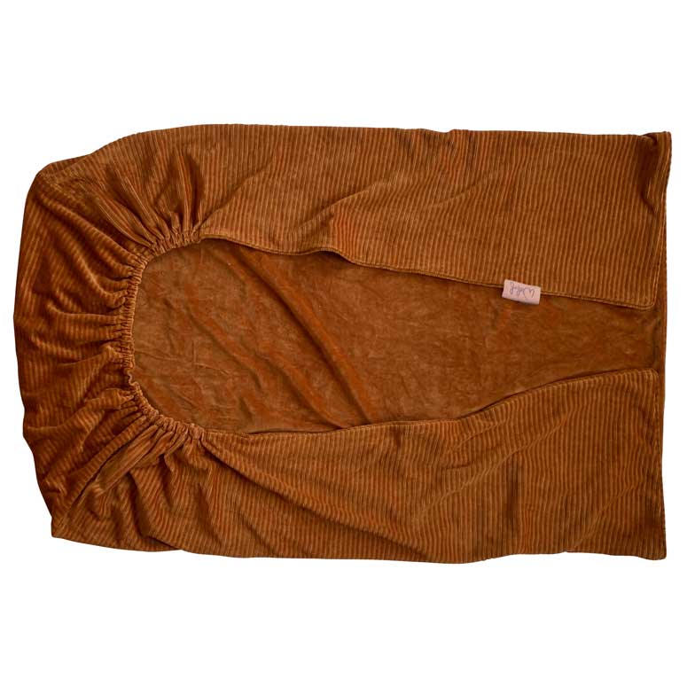 Tuck-Inn deken 60x120 Corduroy Hazel brown 4