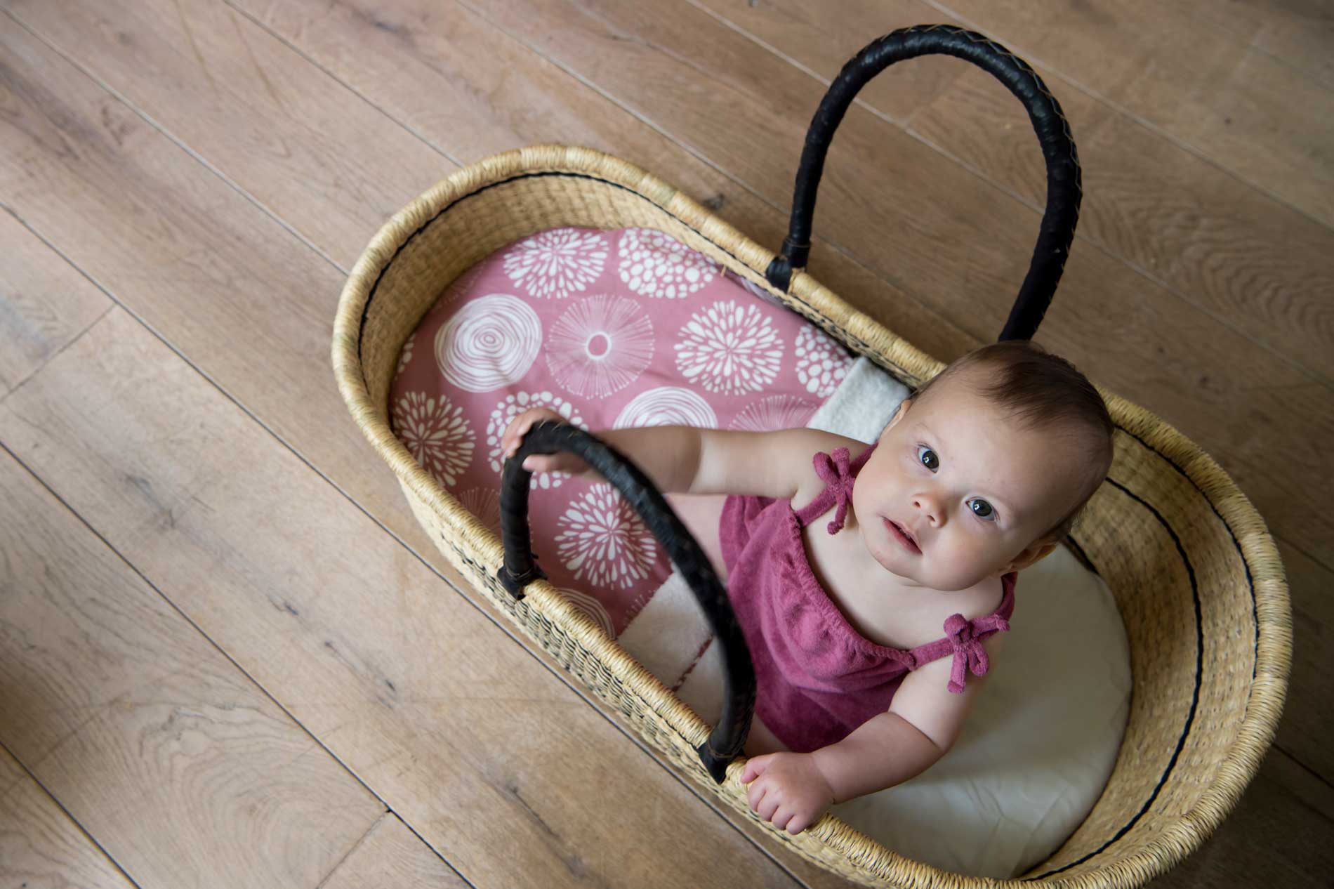 Tuck-Inn wiegdeken Sparkle Rose 3