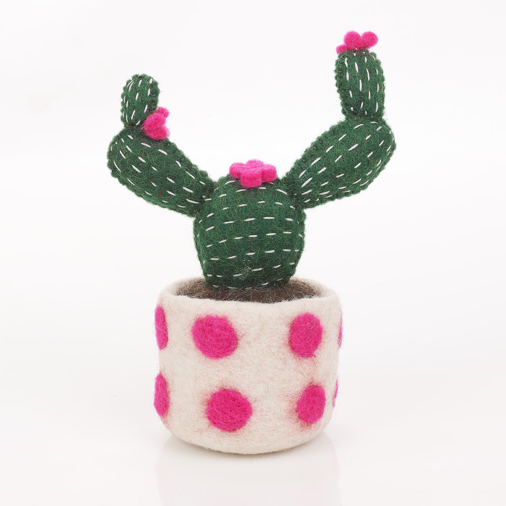 handmade_biodegradable_felt_opuntia_cactus_decoration