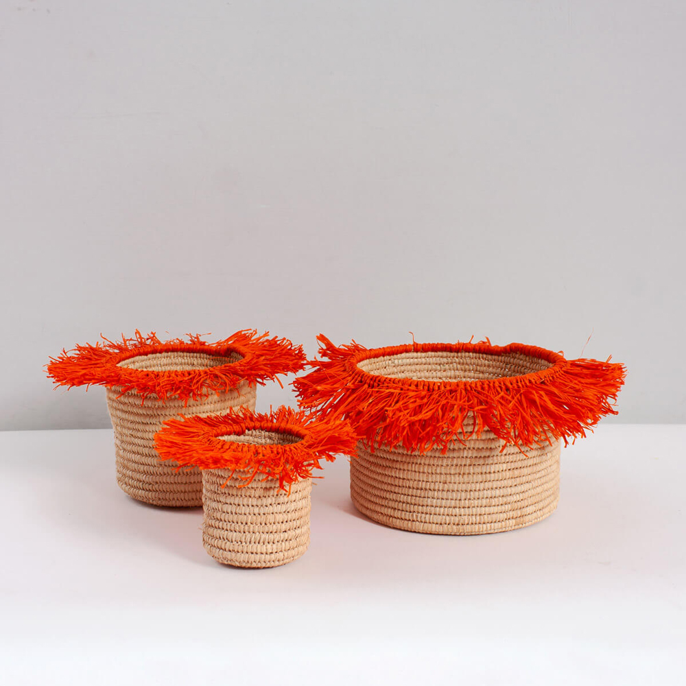Bohemia_Rafia_Storage_Basket_OrangeGroup
