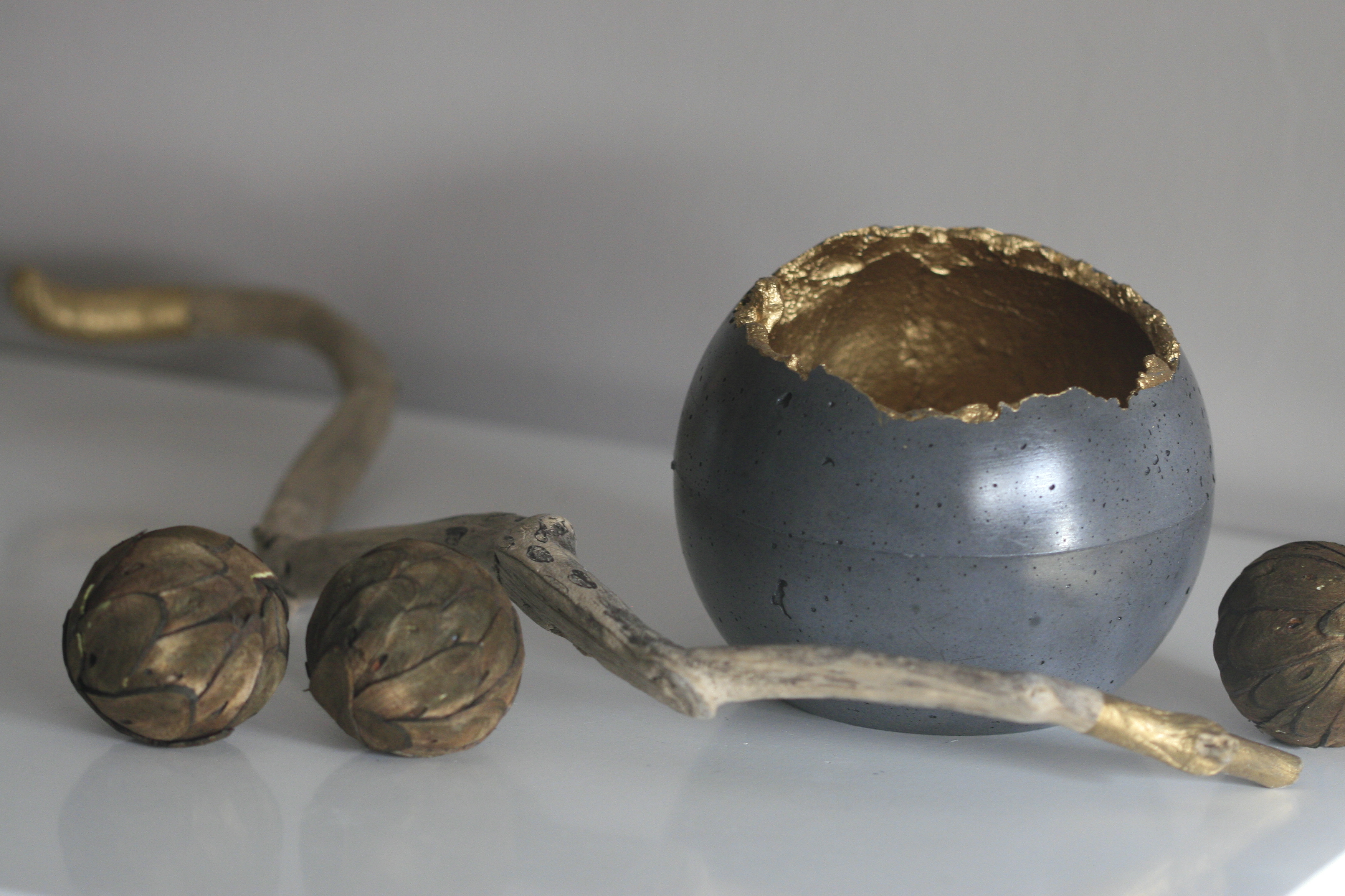 Concrete Candleholder